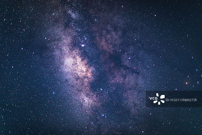 银河核心特写图片素材