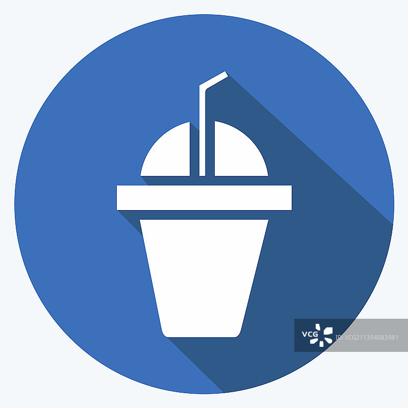 冷冻冰沙饮品符号图标图片素材