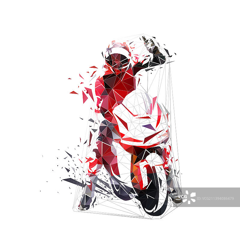 公路自行车赛车手庆祝胜利图片素材