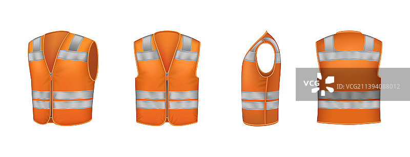 发光背心工装套装图片素材