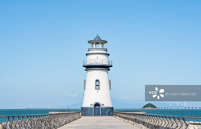 珠海爱情邮局灯塔图片素材