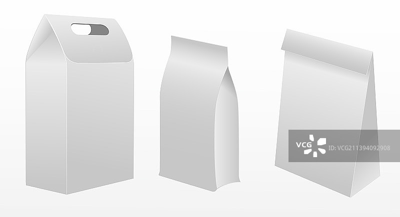 快餐食品纸盒包装图片素材