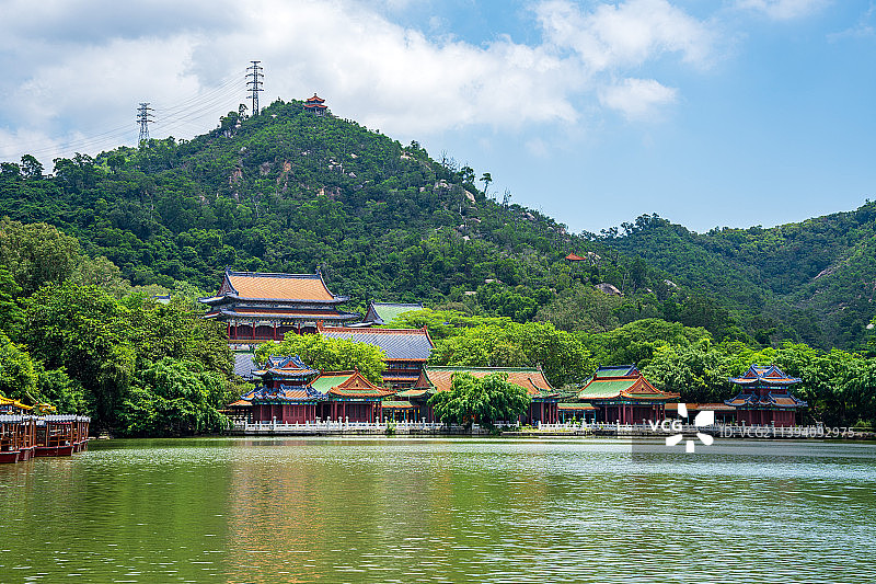 珠海圆明新园旅游景点图片素材