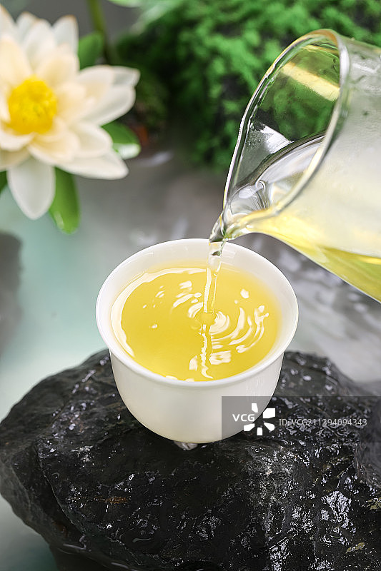 铁观音茶汤图片素材