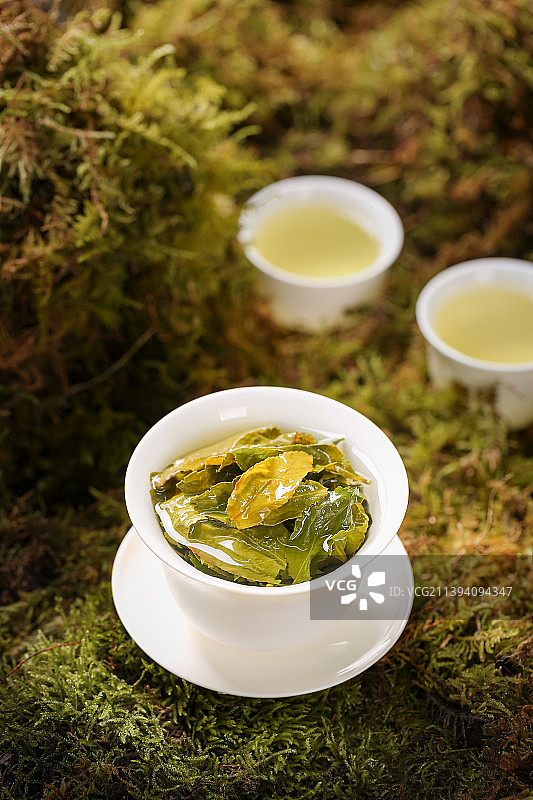 铁观音茶汤图片素材