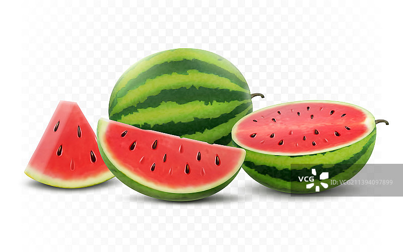 新鲜食材切片组合图片素材