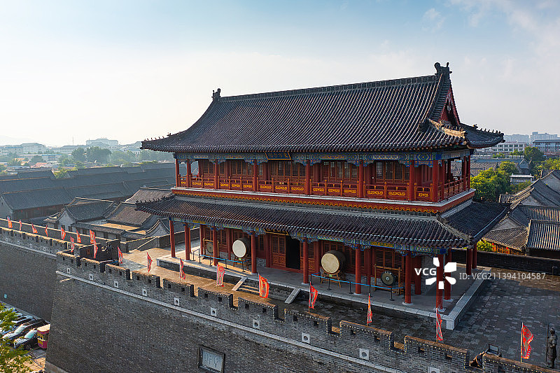 山东潍坊青州古城风光图片素材