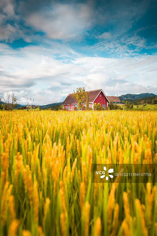 泰国拜县自然建筑风光图片素材