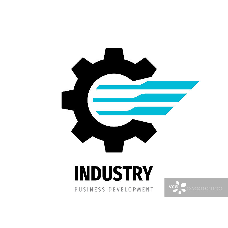 工业技术Logo设计模板图片素材