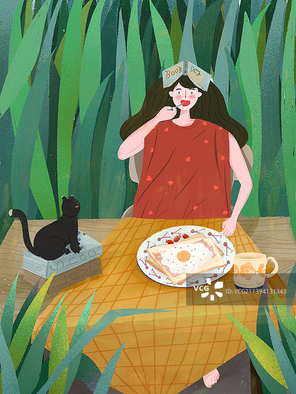 丛林早餐图片素材