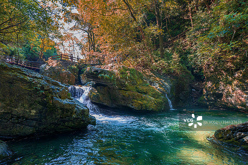 安徽池州仙寓山（68）-神龙谷图片素材