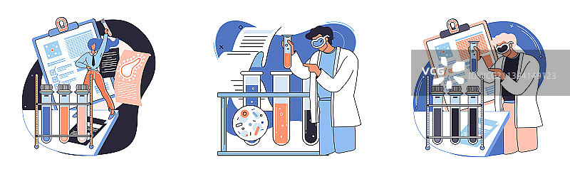 医疗研究实验室诊断服务图片素材