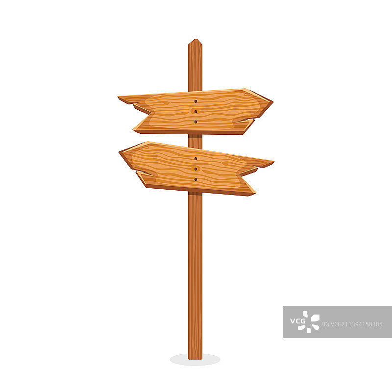 木制箭头路标图片素材
