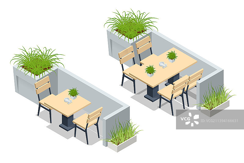 2.5D快餐店餐厅内景图片素材