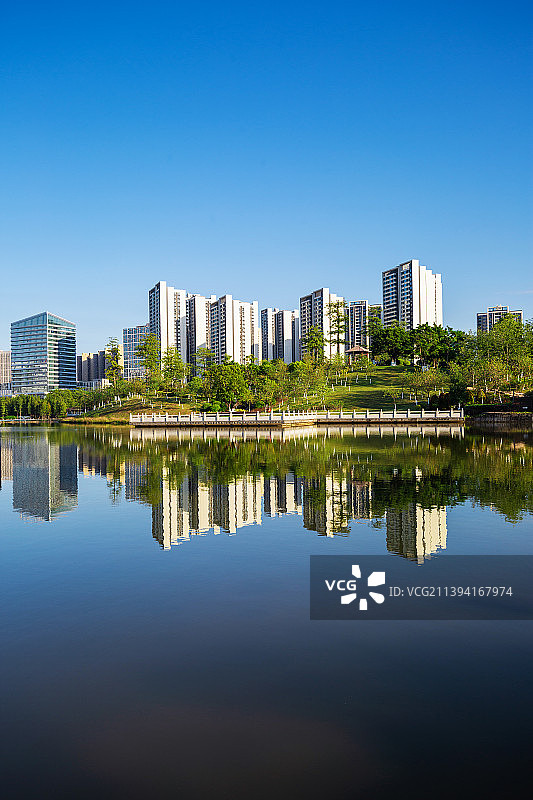 黄埔区中新广州知识城凤凰湖图片素材