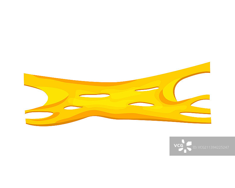 流动的融化奶酪卡通背景图片素材