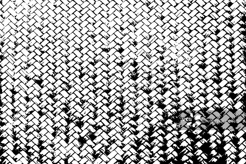 黑白Grunge编织纹理柳条图片素材