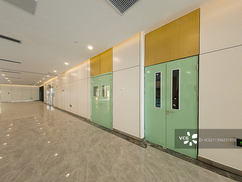 新建空旷无人的医院图片素材