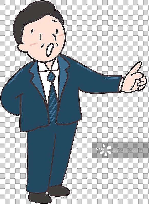 男性说话元素图片素材