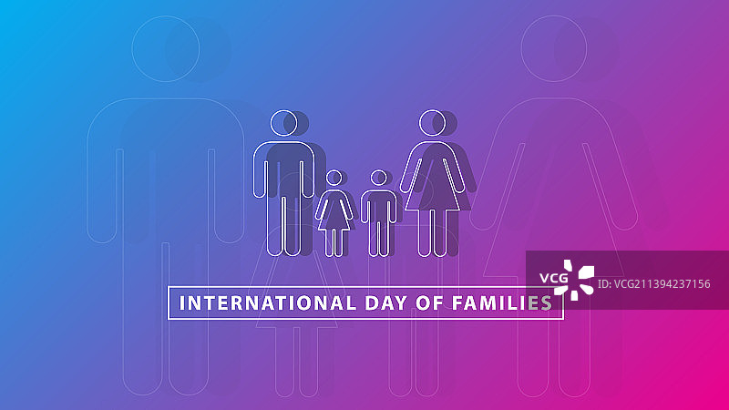 国际家庭日图片素材