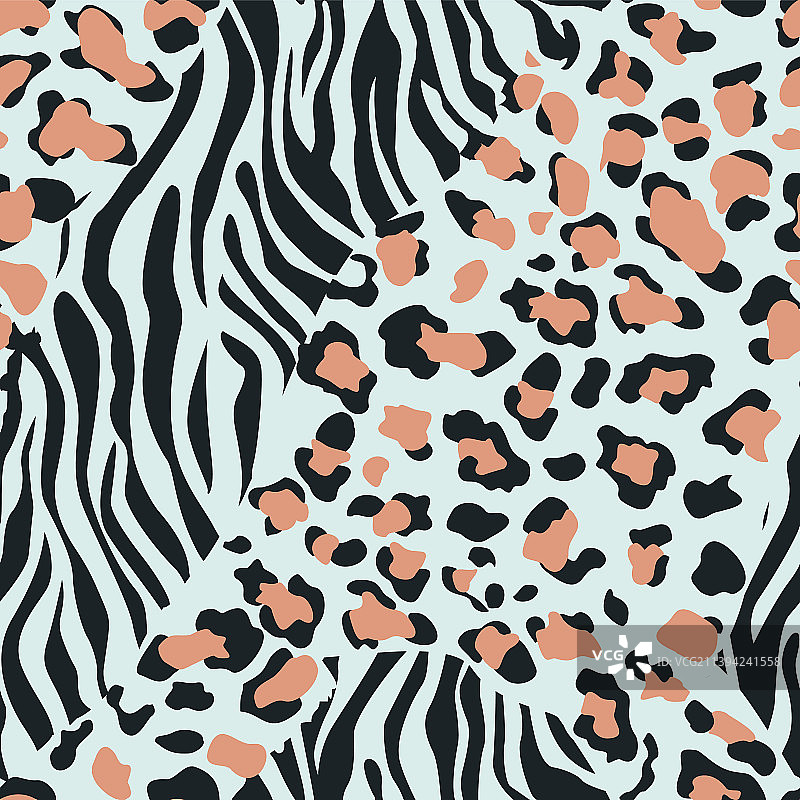 豹纹动物图案设计图片素材