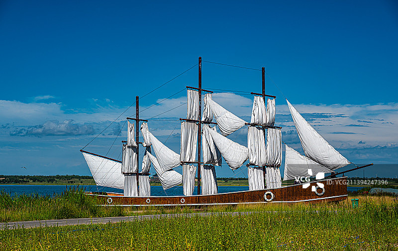 库伦淖尔风光图片素材