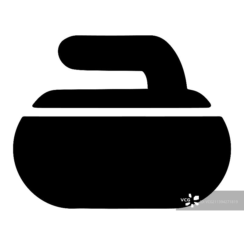 冰壶石图标图片素材