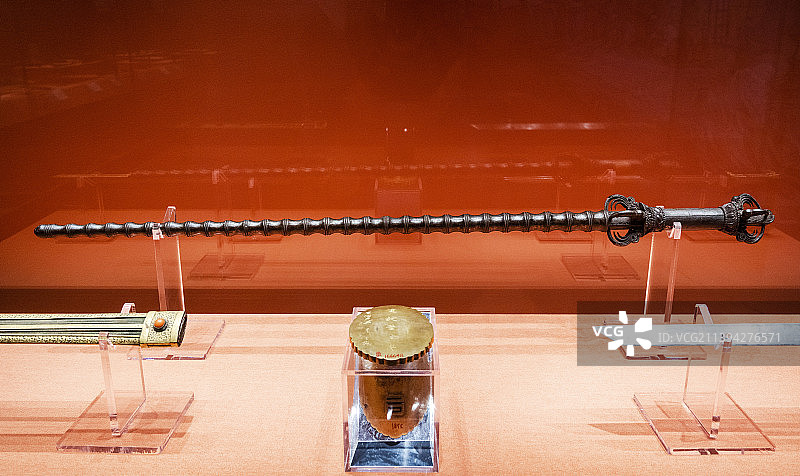 北京嘉德艺术中心展出“崇威耀德——故宫博物院藏清代武备展”（一）图片素材