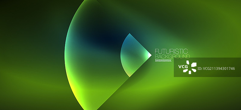 闪亮的霓虹灯几何抽象背景发光图片素材