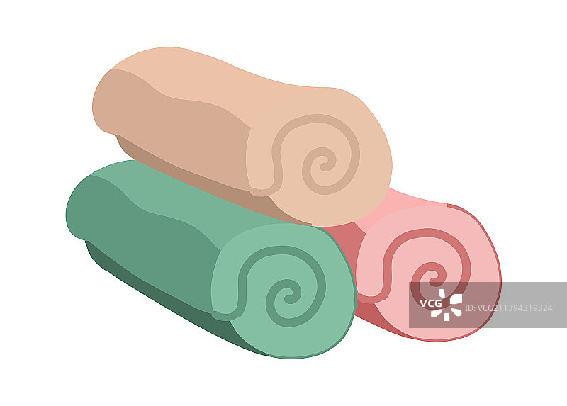 卡通浴巾毛巾图片素材