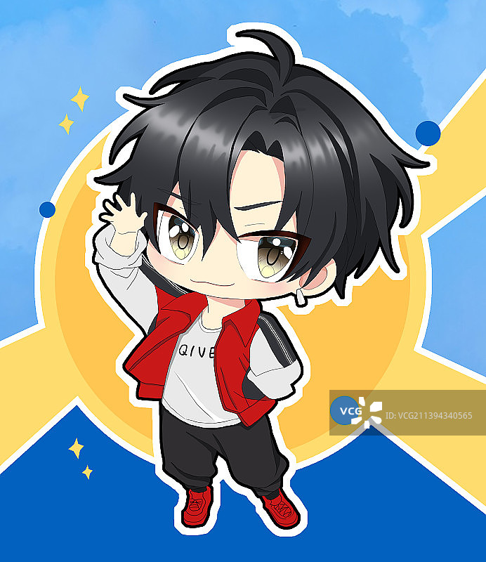 商业插画，二次元立绘图片素材