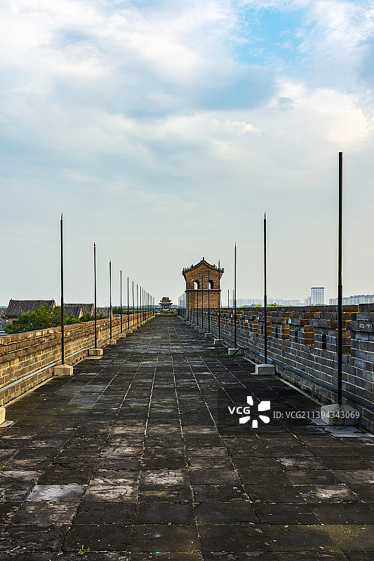 古城墙上图片素材