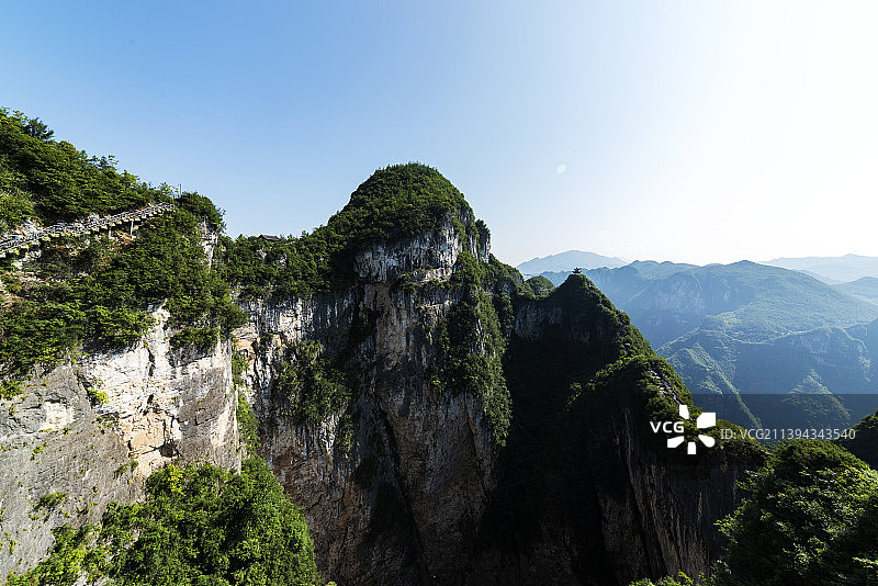 高山峡谷图片素材