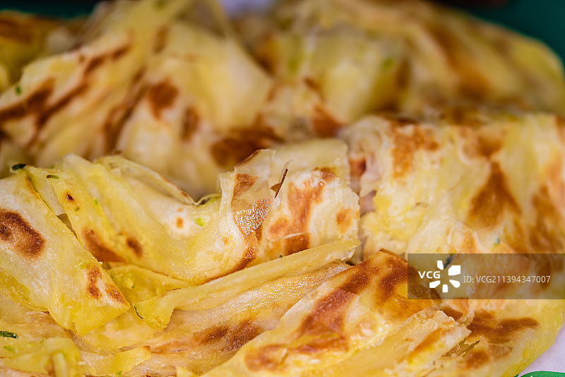 一盘筋饼油饼图片素材