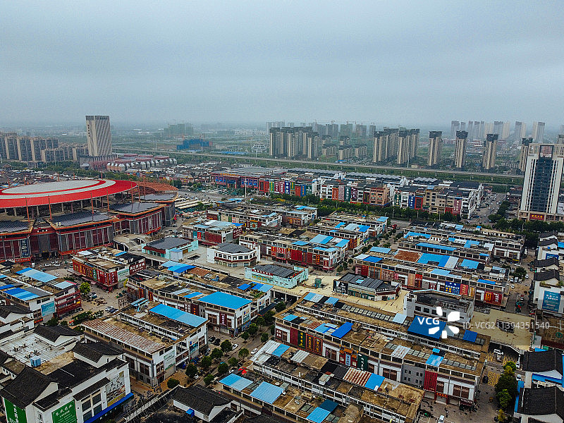 亳州 谯城区 万达广场 亳州古城 和平路 华佗广场图片素材