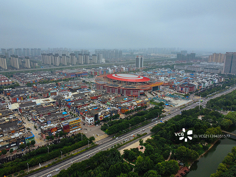 亳州 谯城区 万达广场 亳州古城 和平路 华佗广场图片素材