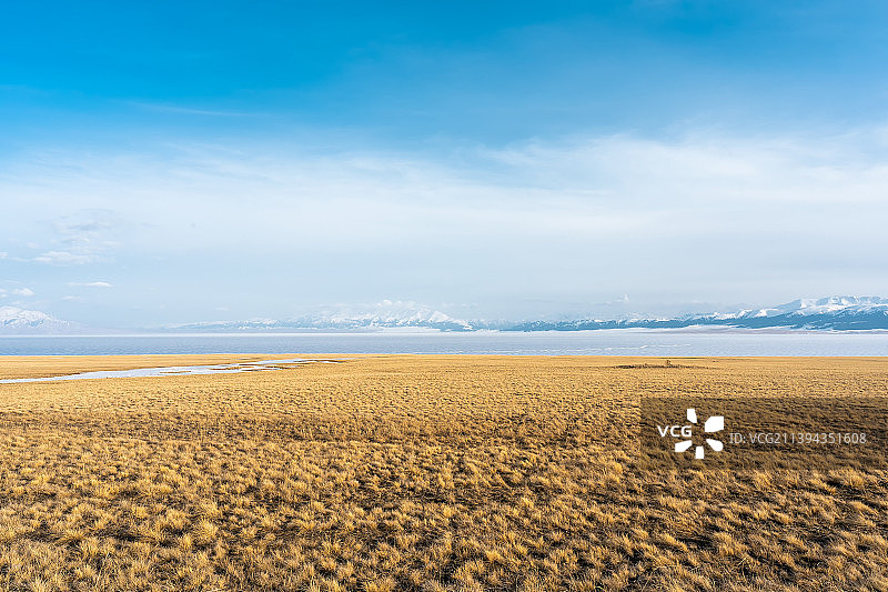 赛里木湖图片素材