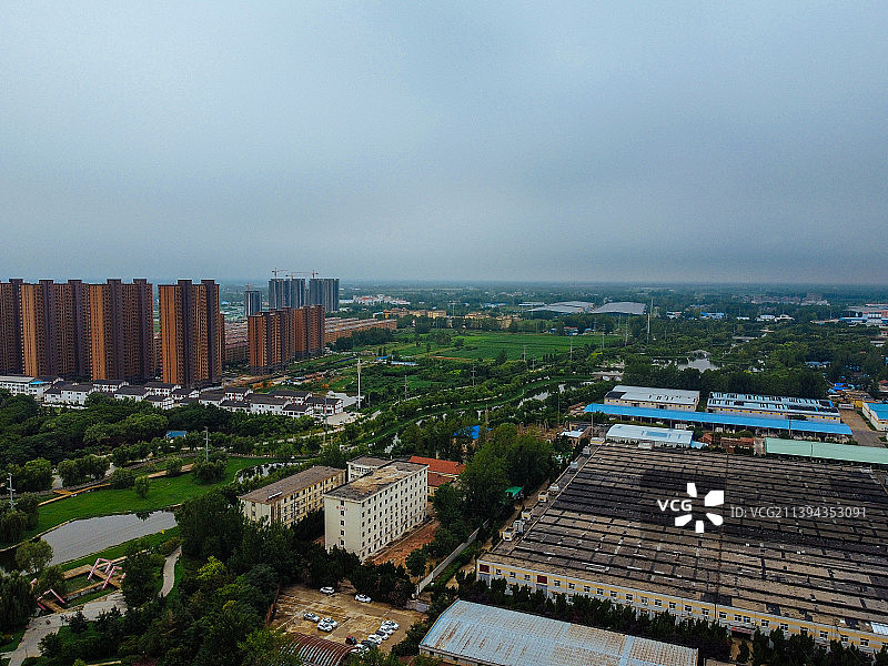 曹县 青荷中路 曹县人民公园 图书馆 人民医院 长江路 绿洲国际图片素材