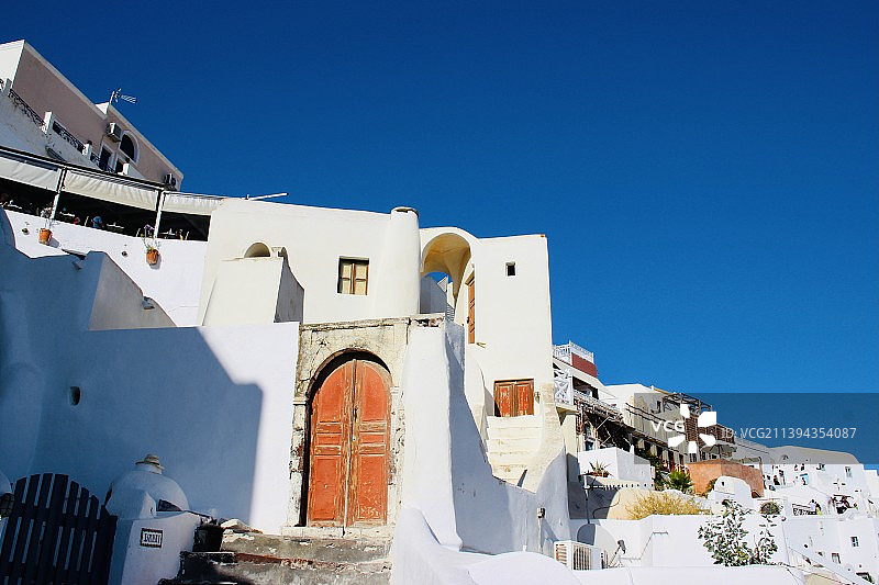 圣托里尼图片素材