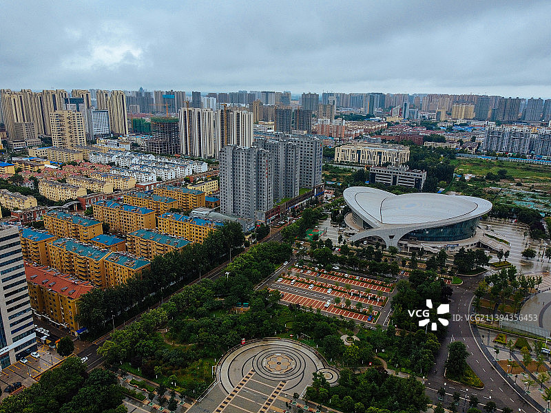 菏泽 科技馆 牡丹广场 菏泽图书馆 牡丹区 河滨公园图片素材