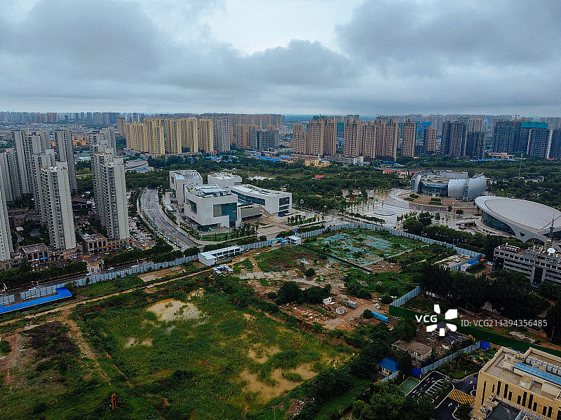 菏泽 科技馆 牡丹广场 菏泽图书馆 牡丹区 河滨公园图片素材