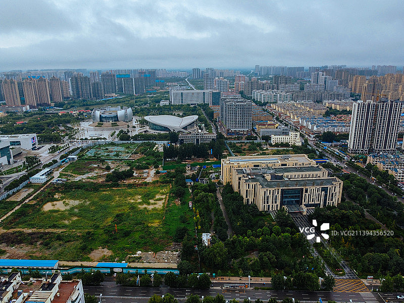 菏泽 科技馆 牡丹广场 菏泽图书馆 牡丹区 河滨公园图片素材