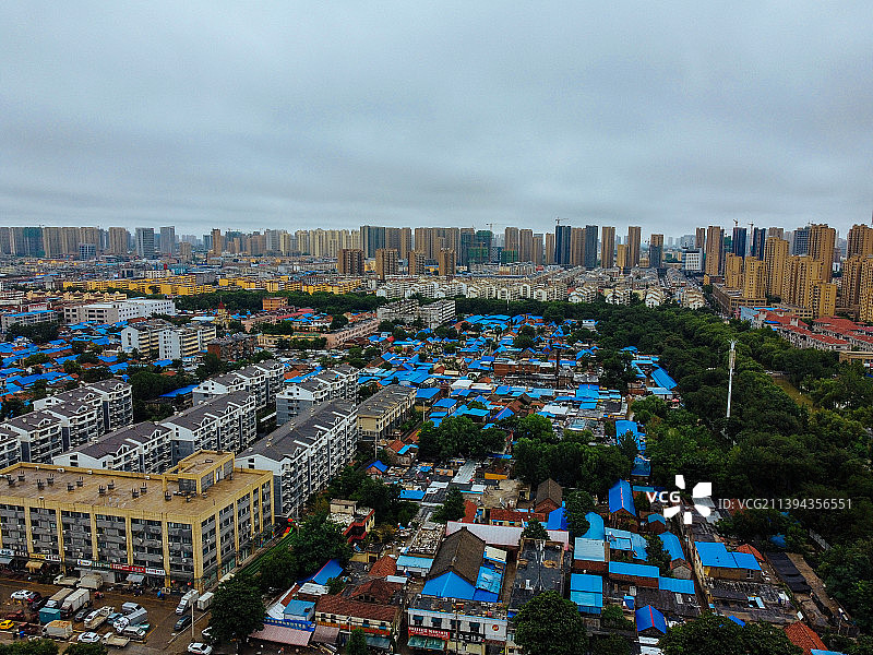 菏泽 青年湖 牡丹区 菏泽古城 解放大街 八一路图片素材