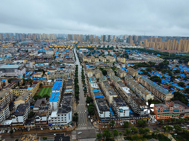 菏泽 青年湖 牡丹区 菏泽古城 解放大街 八一路图片素材