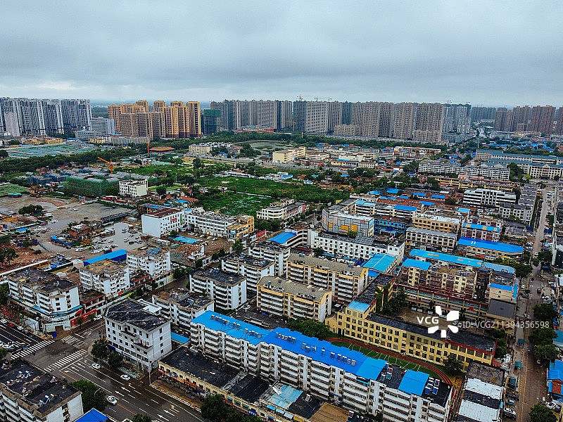 菏泽 青年湖 牡丹区 菏泽古城 解放大街 八一路图片素材