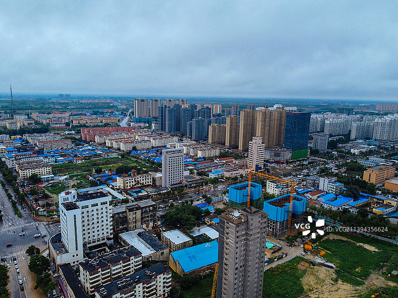 菏泽 青年湖 牡丹区 菏泽古城 解放大街 八一路图片素材