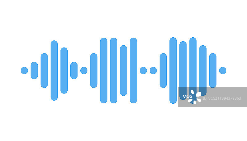 录音音频消息模板UI元素图片素材