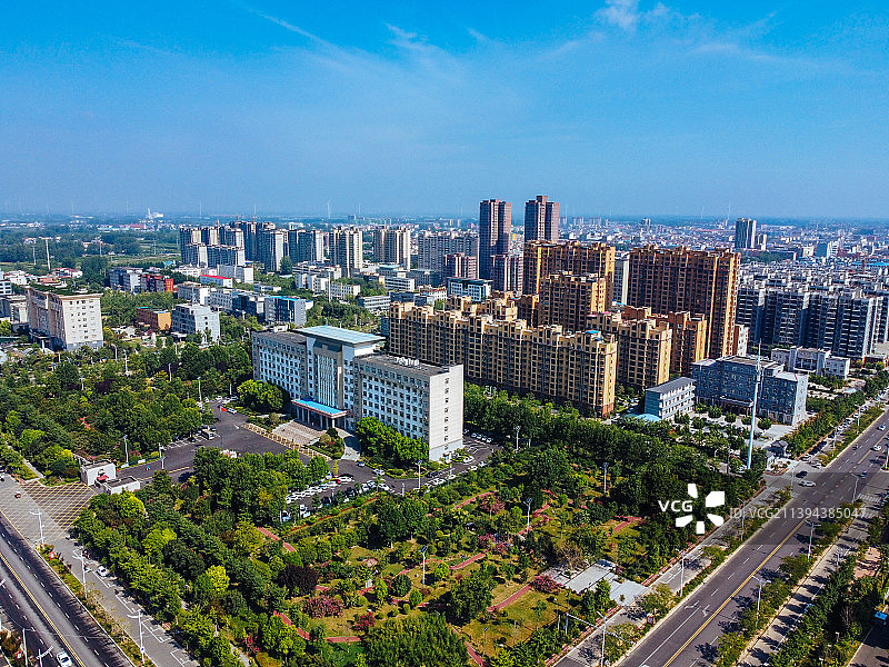 西华县 安康大道 创世文化广场 西华体育馆 迎宾大道图片素材