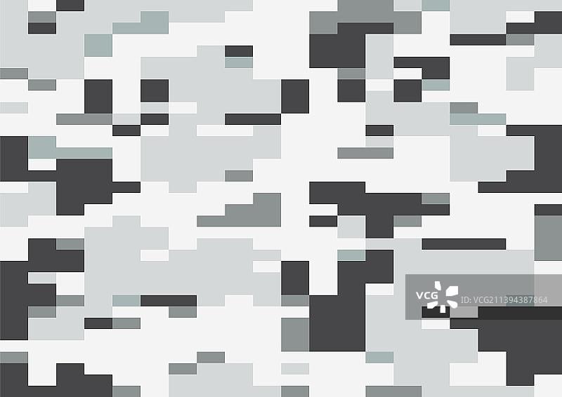 冬季数码迷彩无缝图案图片素材