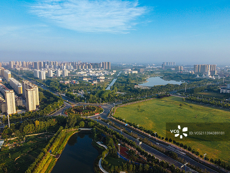 周口市 体育中心 科技馆 三川明珠塔 博物馆 周口公园 报业大厦图片素材